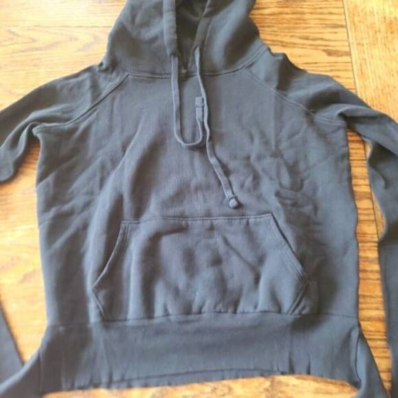Frank & Eileen pullover hoodie in black sz Small - Picture 2 of 6